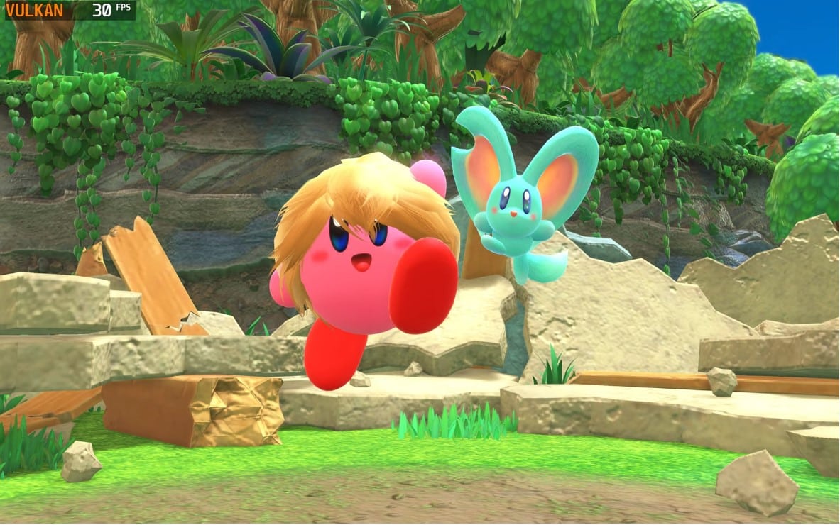 Kirby et le monde oublié jouable en 4K sur PC