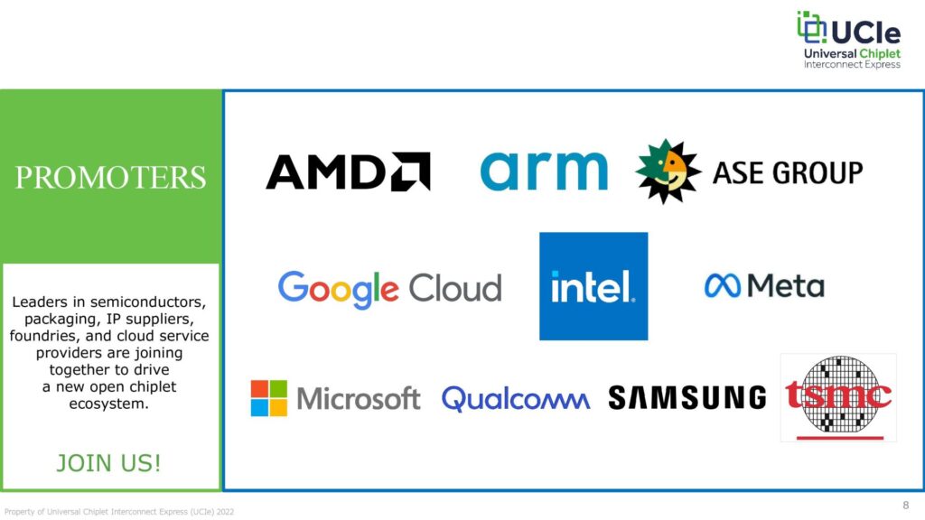 Image 2 : AMD, ARM, Intel ou encore TSMC forment le consortium UCIe