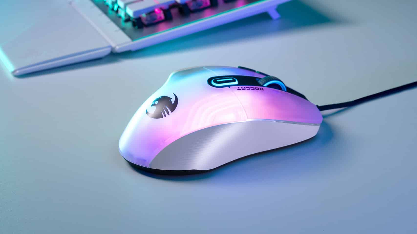 Kone Aimo - Roccat - Blanc - Souris Gamer Filaire