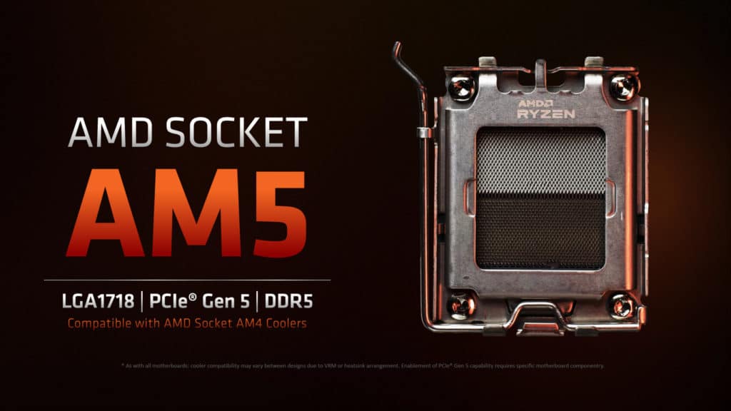 Image 1 : AMD AM5 : de la DDR5 ou rien
