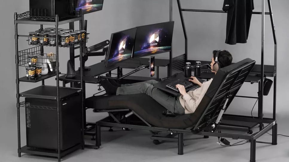 Bauhütte présente son dernier lit gamer, désormais motorisé