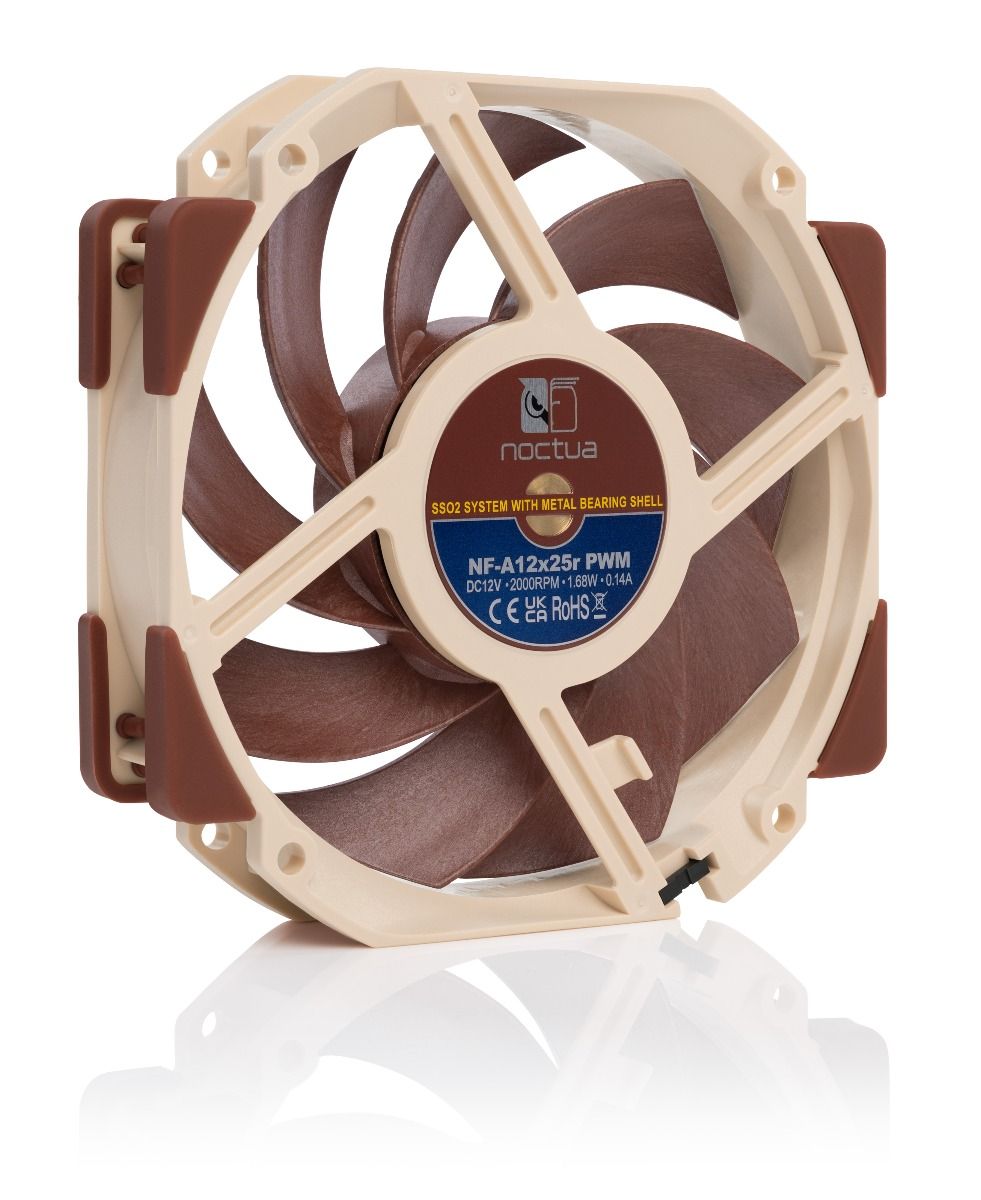 Noctua présente le ventirad NH-D12L et le ventilateur NF-A12x25r