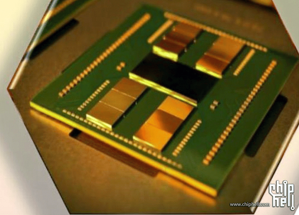 Image 2 : Une photo d'un processeur EPYC Genoa à 12 chiplets