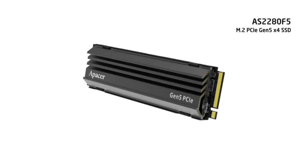 Image 1 : Apacer et Zadak annoncent les premiers SSD PCIe 5.0