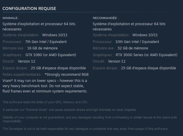 Image 2 : EzBench : un benchmark Unreal Engine 5 gratuit disponible sur Steam