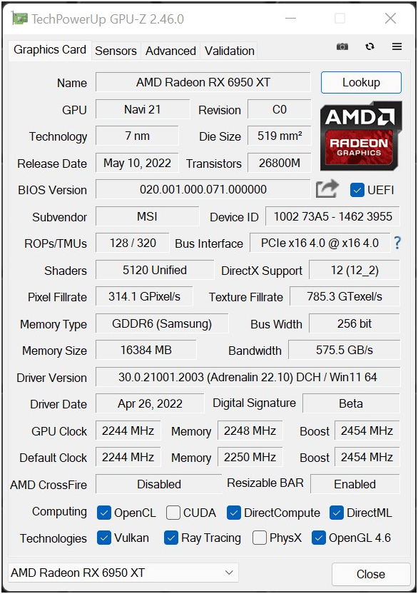 Image 1 : Test Radeon RX 6950 XT, 6750 XT et 6650 XT : plus rapides, plus chères, plus énergivores