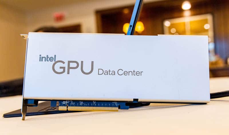 Image 1 : Intel expose ses GPU Arctic Sound-M