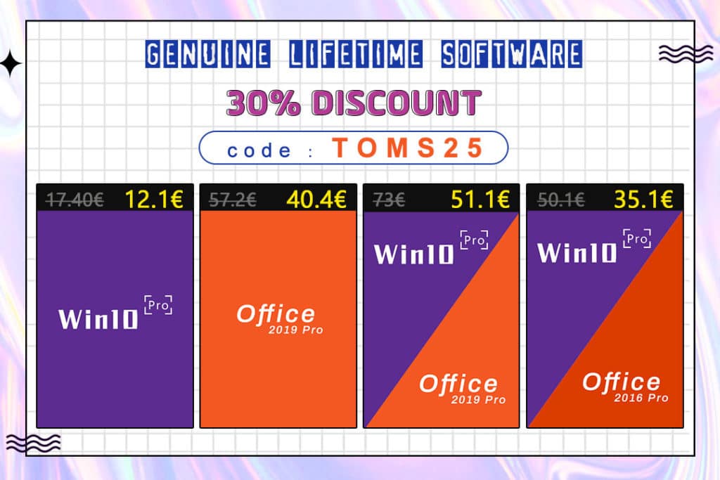 Image 2 : Vente flash de mai : profitez du meilleur prix pour Windows 10 à 12€, Office à 22€ et d'autres logiciels à prix mini