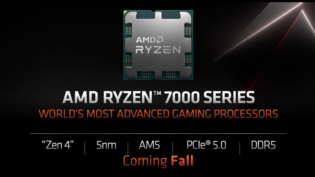 Processeurs AMD Ryzen 7000.