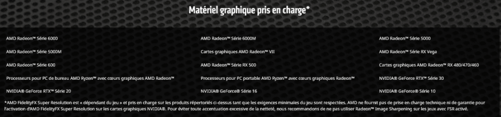 Image 3 : AMD révèle les noms des premiers jeux qui bénéficieront du FSR 2.0