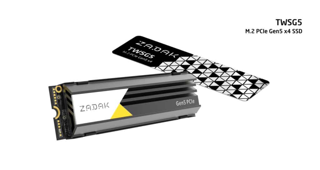 Image 2 : Apacer et Zadak annoncent les premiers SSD PCIe 5.0