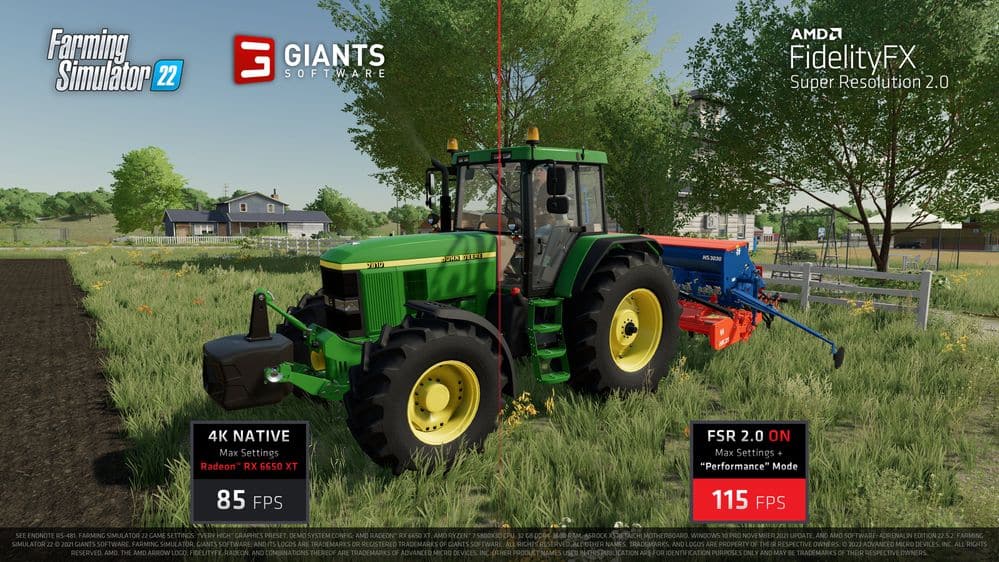 amd fsr 2 0 farming simulator 22 screenshot 4k native vs performance mode2