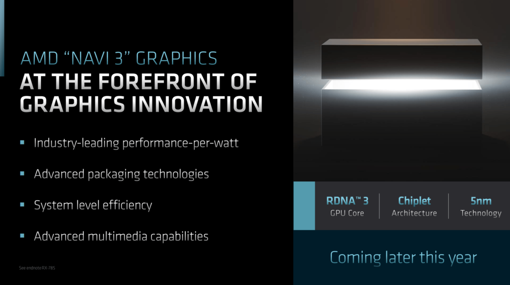 Image 1 : AMD Radeon RX 7000 / RDNA 3 : modèles, caractéristiques et date de lancement