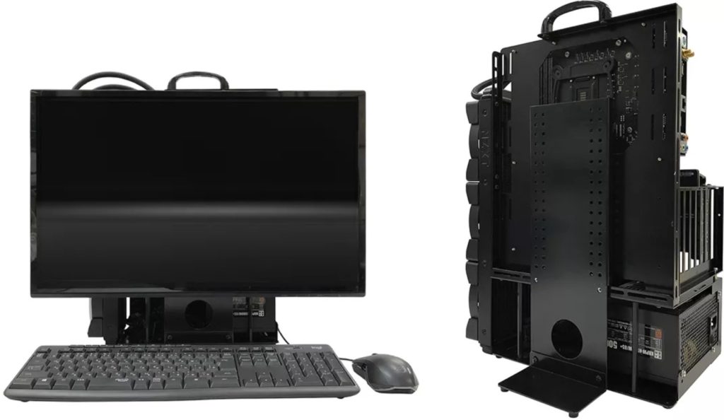 Image 2 : La société Nagao propose le premier PC tout-en-un à châssis ouvert
