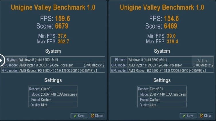 Image 3 : Les performances OpenGL des GPU AMD s'envolent