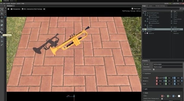 Image 2 : NVIDIA 3D MoMa : des objets 3D créés dans le laps de temps d'une jam session