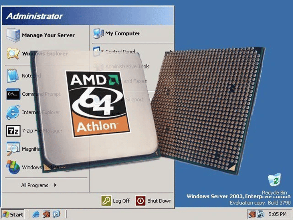 Image 5 : Les processeurs emblématiques d'AMD, du 8086 à nos jours