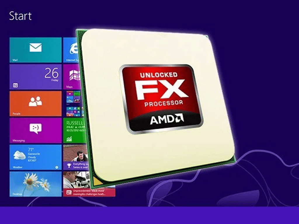 Image 8 : Les processeurs emblématiques d'AMD, du 8086 à nos jours
