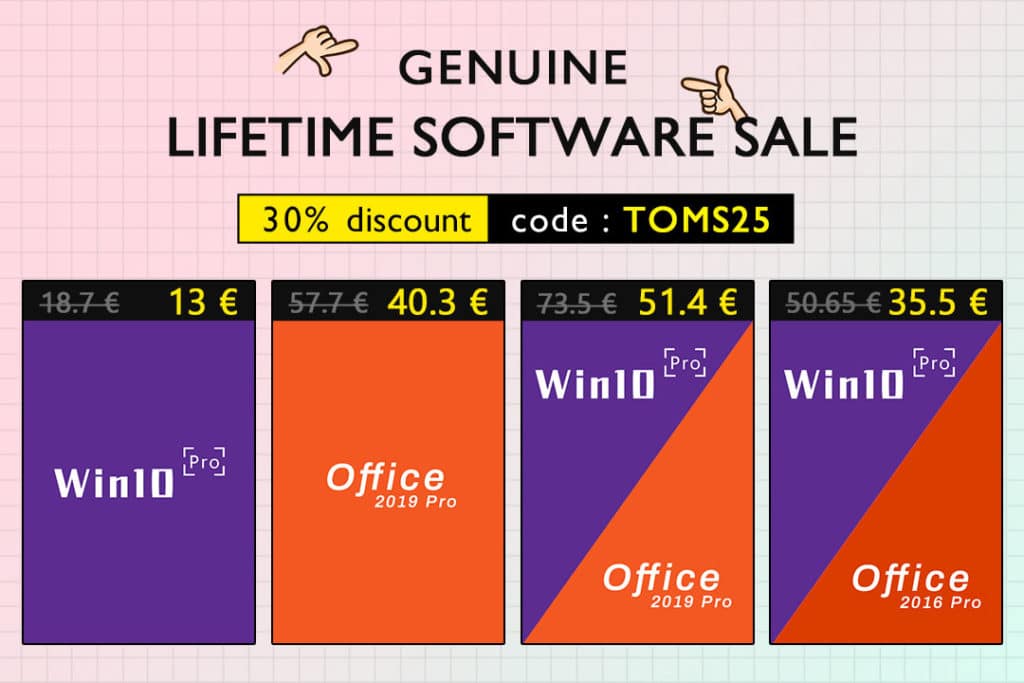 Image 2 : Soldes de juillet : Windows 10 à seulement 12€, Office à 22€ et des réductions jusqu'à 91%