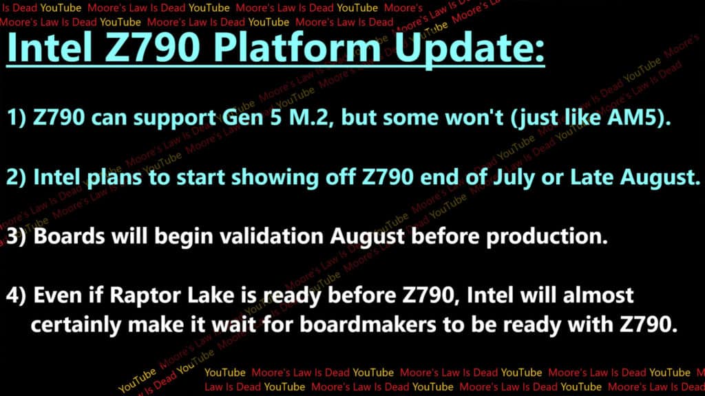 Image 1 : Intel dévoilera-t-il son chipset Z790 avant la fin du mois ?