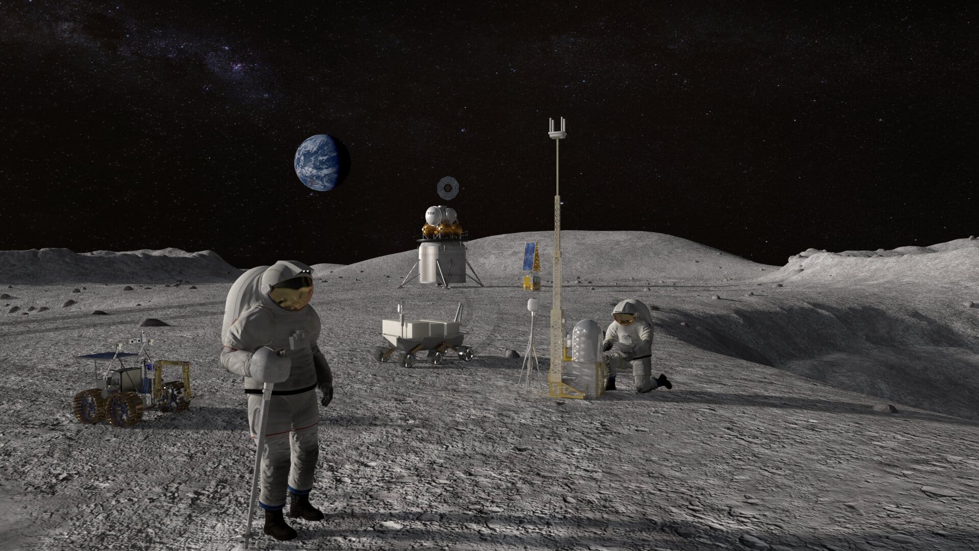 1 astronauts lunar surface v2