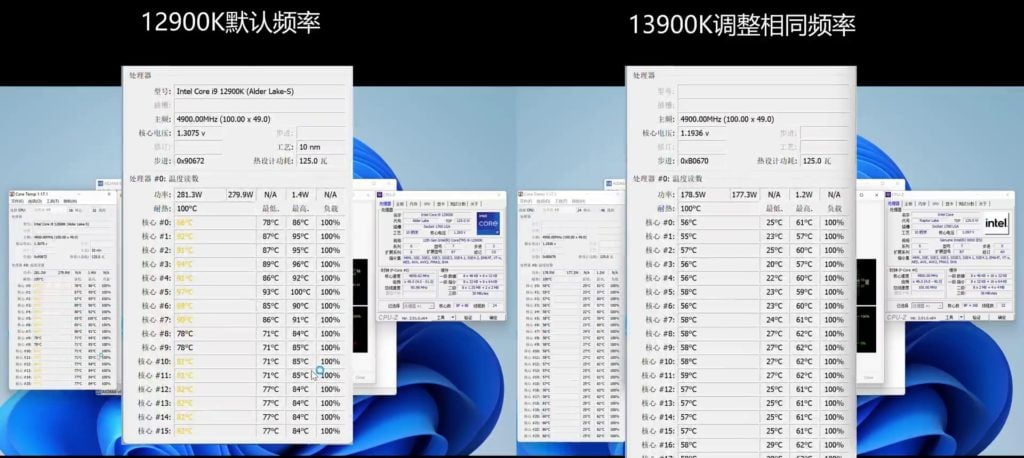 Image 2 : Le Core i9-13900K se mesure une nouvelle fois au Core i9-12900K