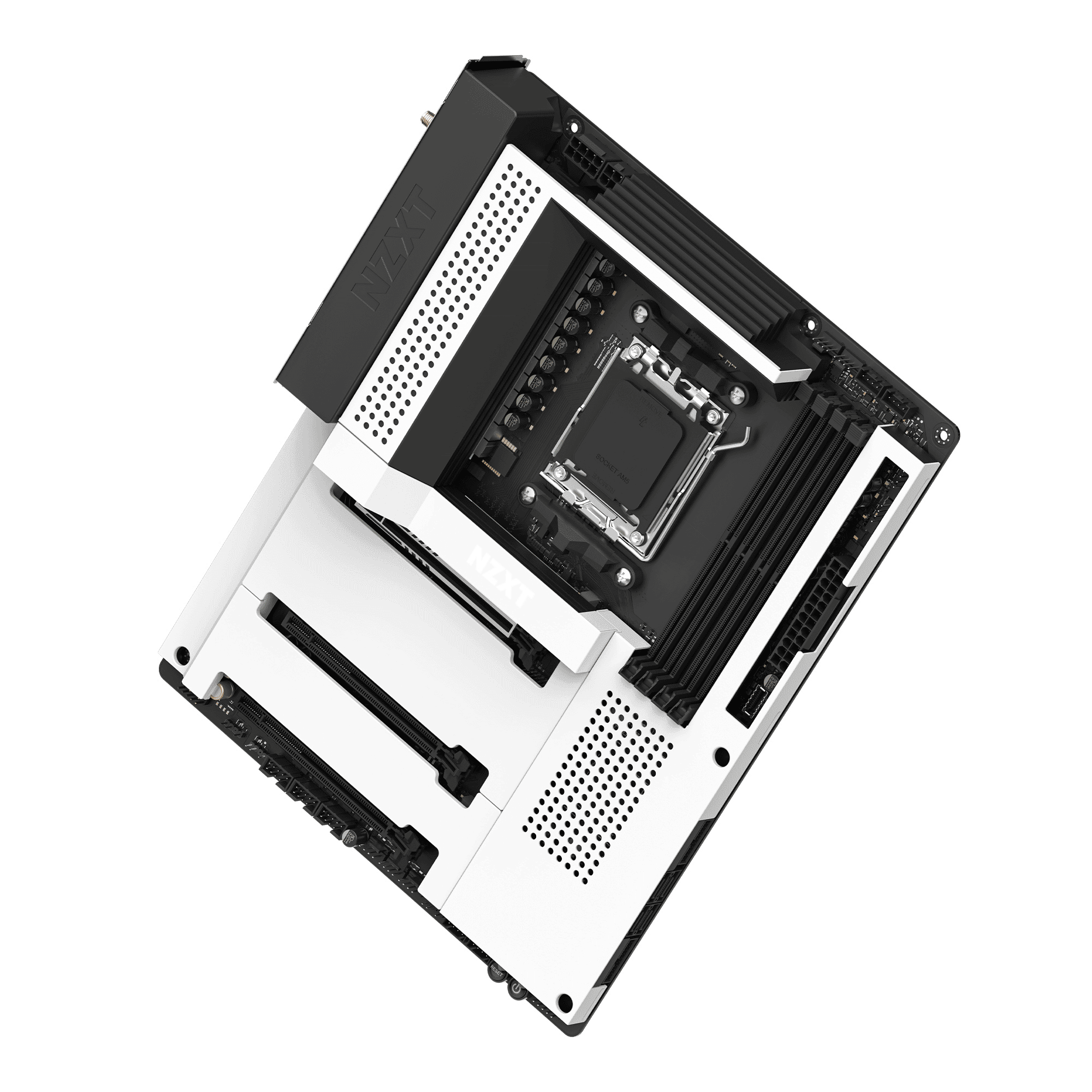 La carte mère N7 B650E de NZXT pour les Ryzen 7000 annoncée à 430 euros