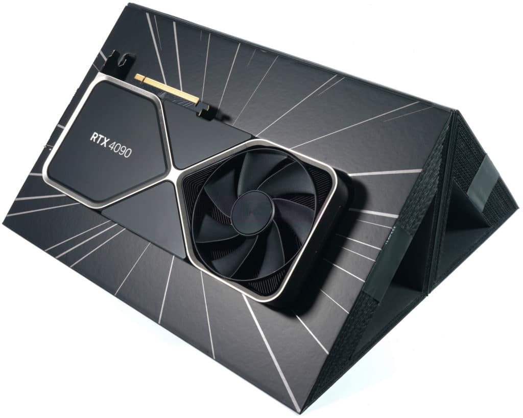Nvidia GeForce RTX 4090 FE boite ouverte