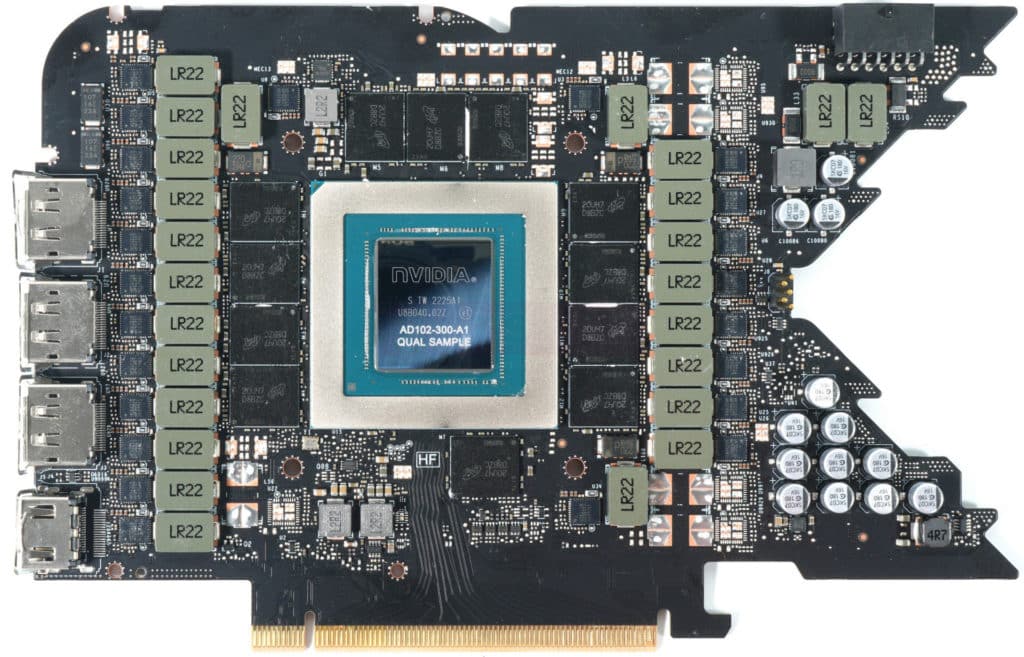 Nvidia GeForce RTX 4090 FE pcb