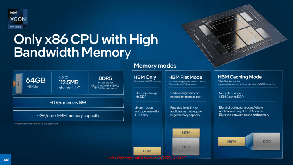 Image 3 : Intel présente ses CPU et GPU MAX Series : Sapphire Rapids-HBM et Ponte Vecchio