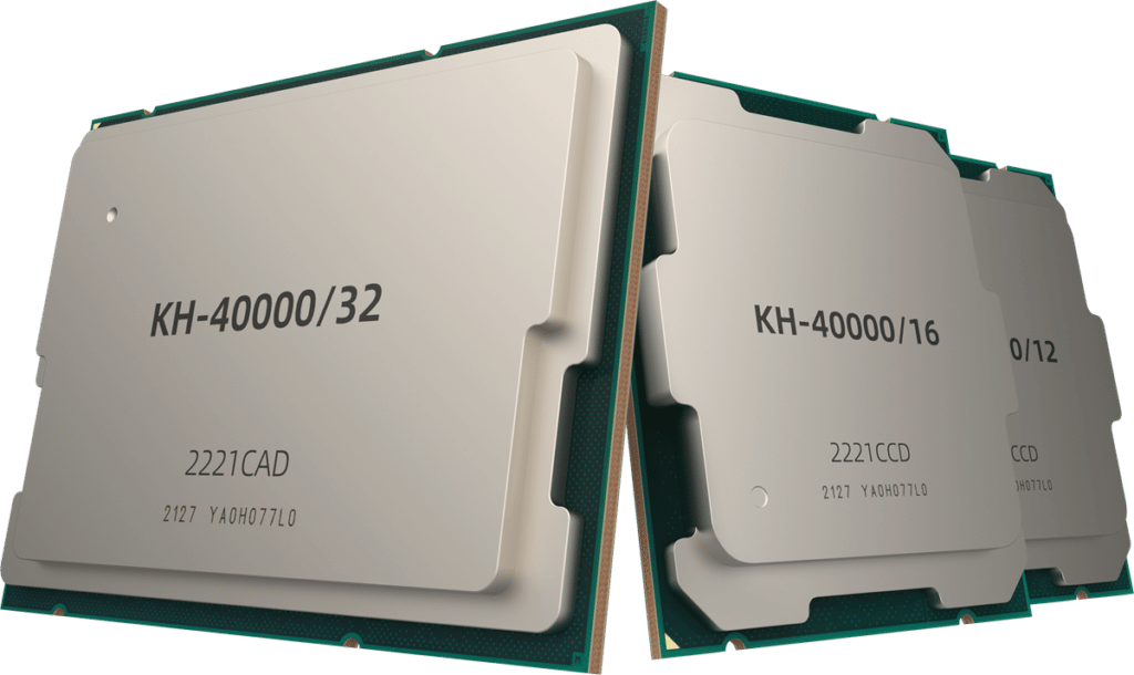 Image 1 : Zhaoxin présente ses processeurs KH-4000 et KX-6000G