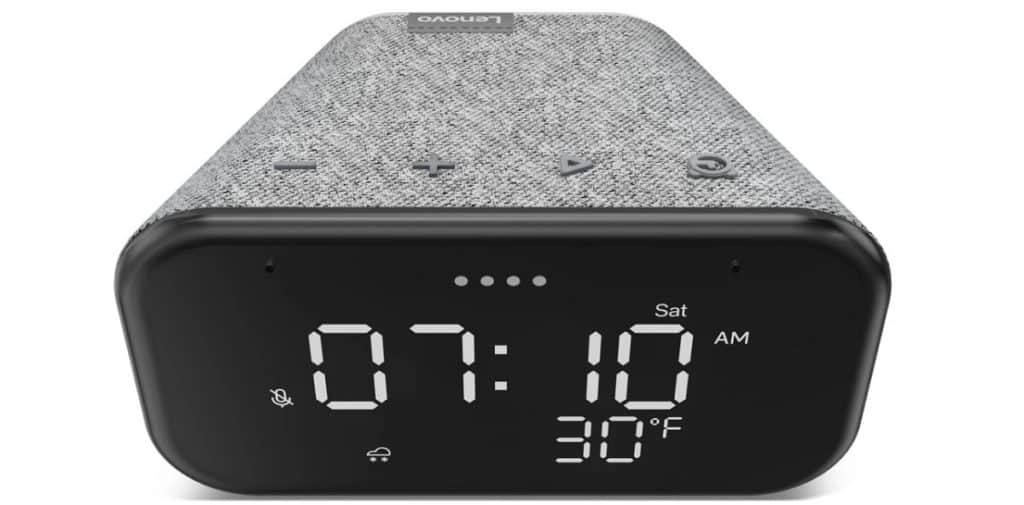 Promo - Le réveil connecté Lenovo Smart Clock Essential à seulement 19,99€  - CNET France