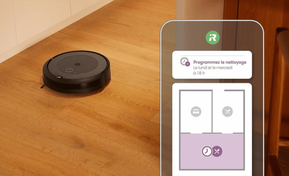 Une réduction de -120€ sur l'aspirateur iRobot Roomba I5158 chez Darty