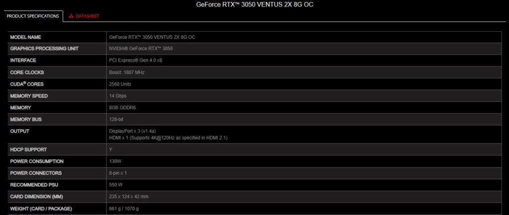 Image 2 : NVIDIA propose une nouvelle GeForce RTX 3050, moins gourmande