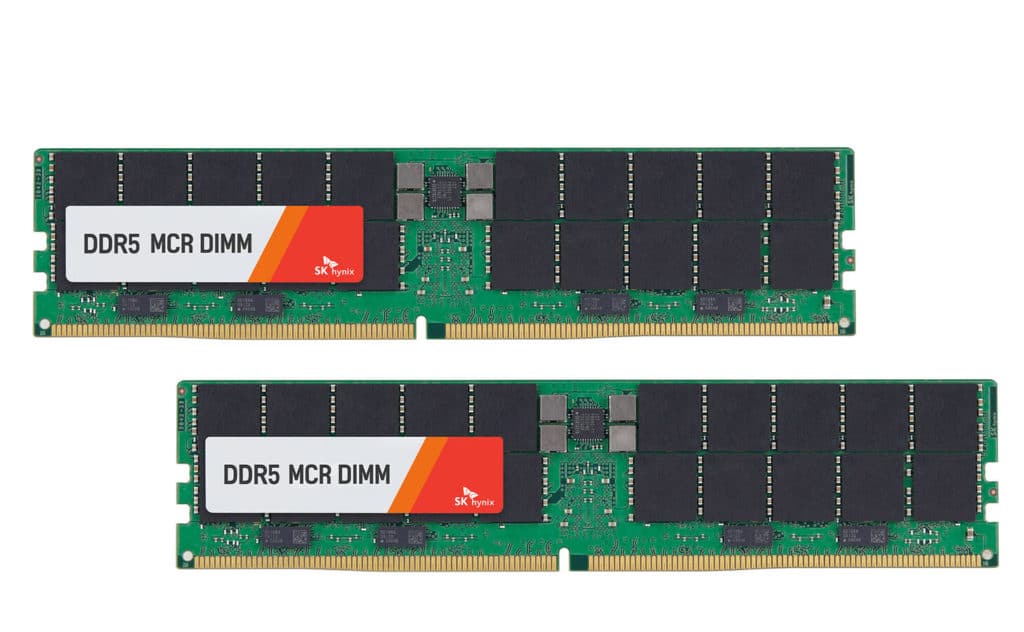 Image 1 : SK Hynix dévoile une mémoire DDR5 MCR pour serveurs : 80 % plus rapide que la DDR5-4800