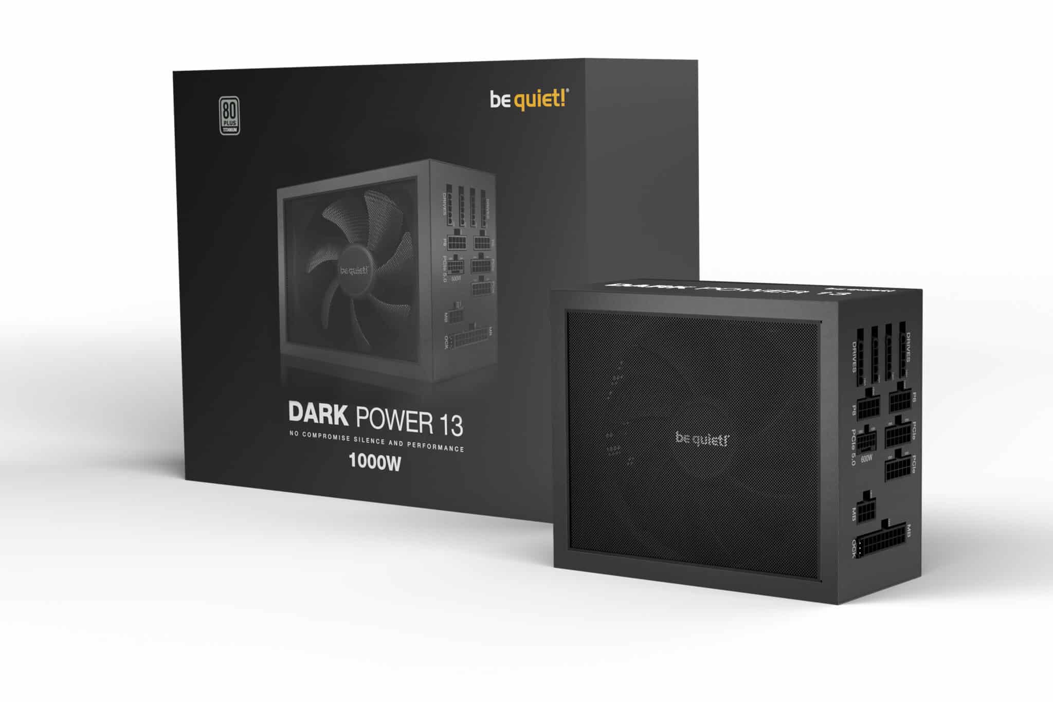 be quiet! présente ses alimentations Dark Power 13 : ATX 3.0 et  certification 80+ Titanium