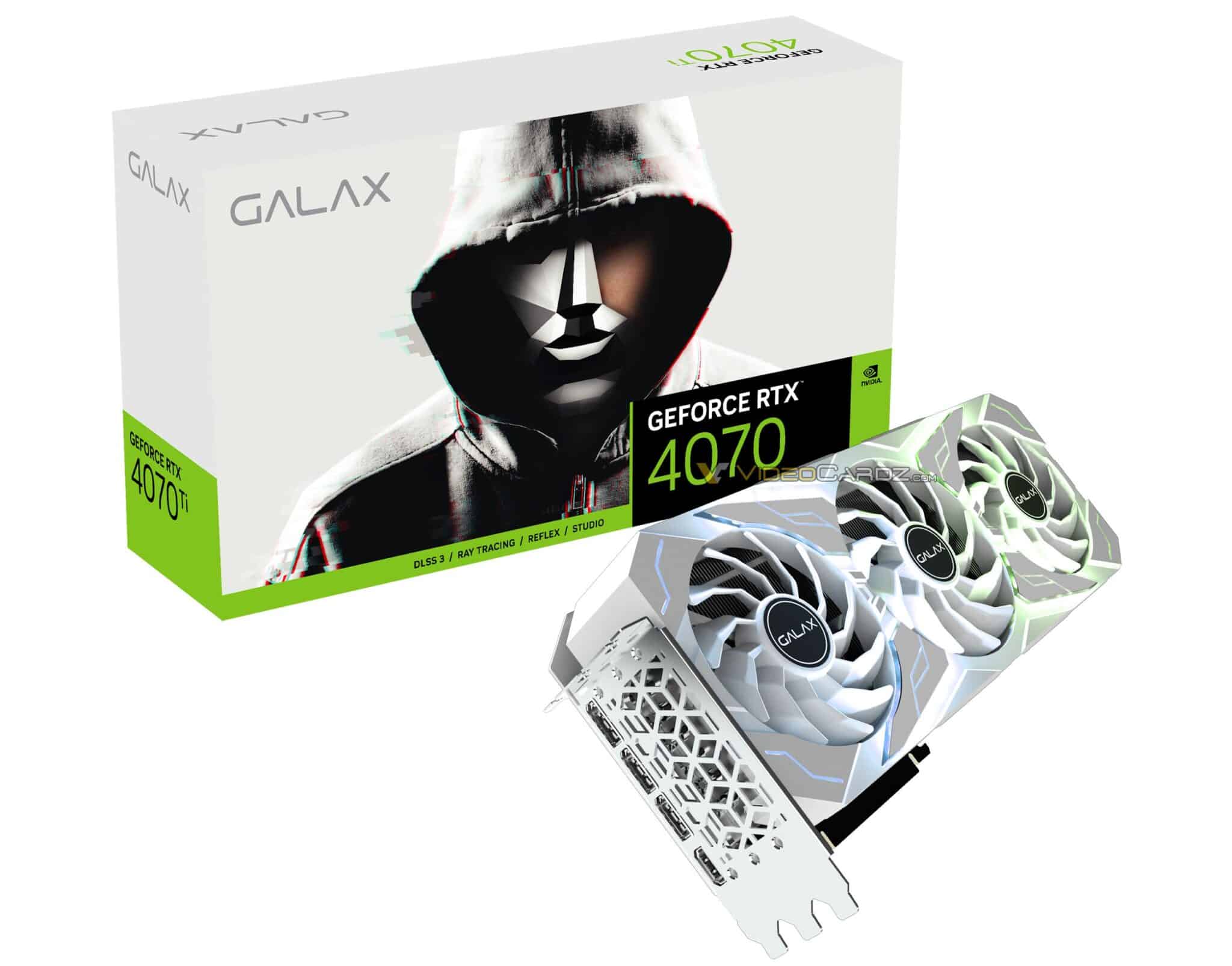 galax rtx4070ti 4070 exg white