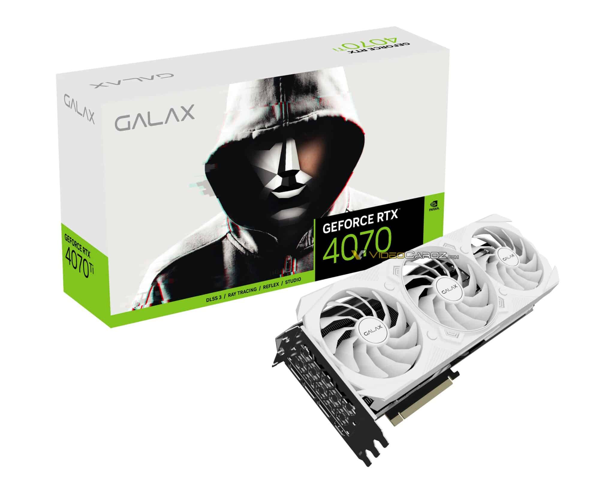 galax rtx4070ti 4070 sg white