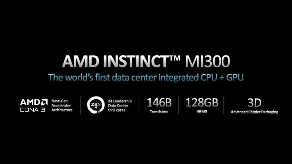 Image 2 : AMD Insctinct MI300 : un monstre à 146 milliards de transistors