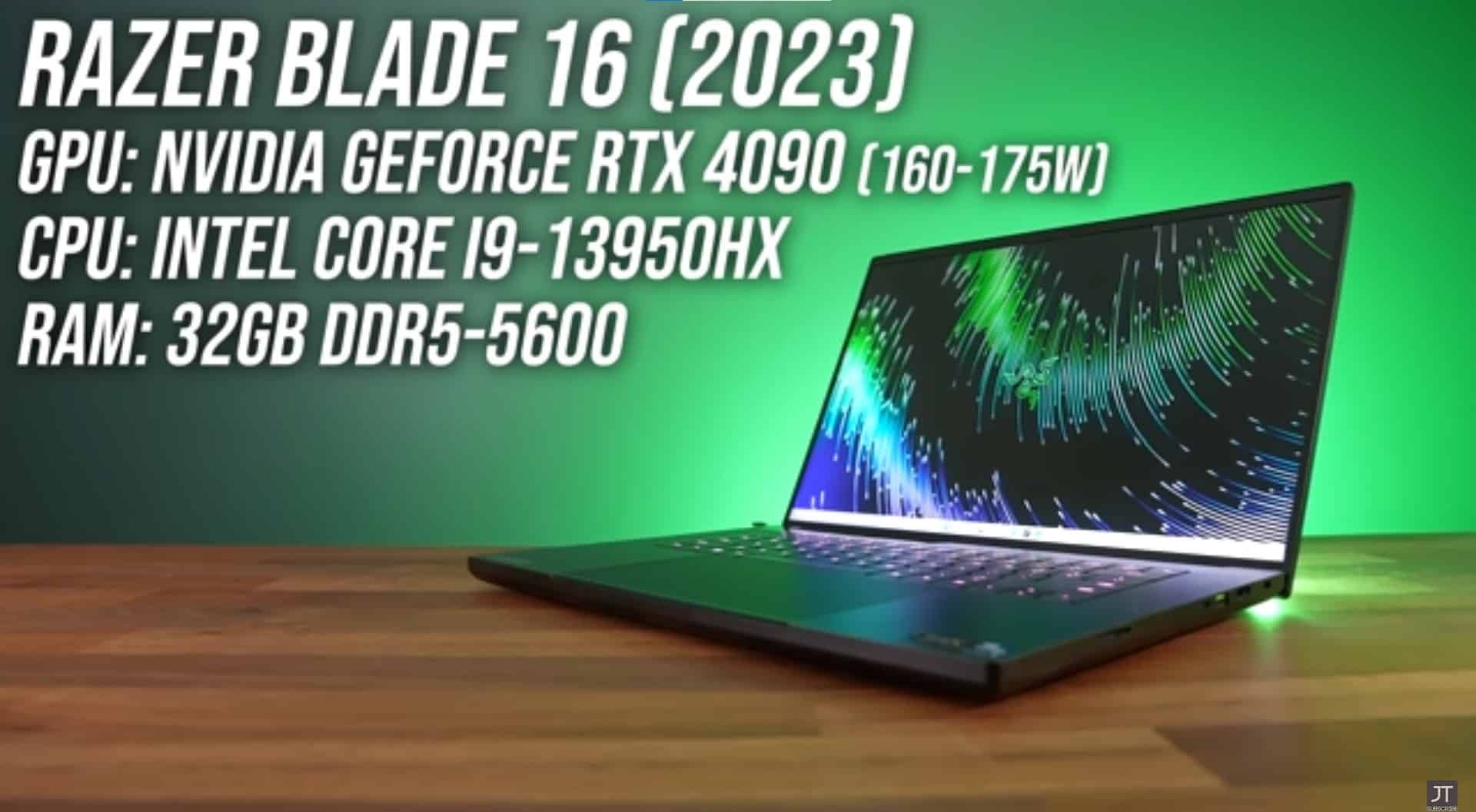 Une première confrontation GeForce RTX 4090 mobile vs RTX 3080 Ti mobile