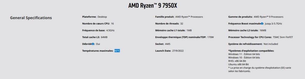 Image 6 : AMD Ryzen 7000X3D : de nouvelles boîtes et une température maximale en baisse