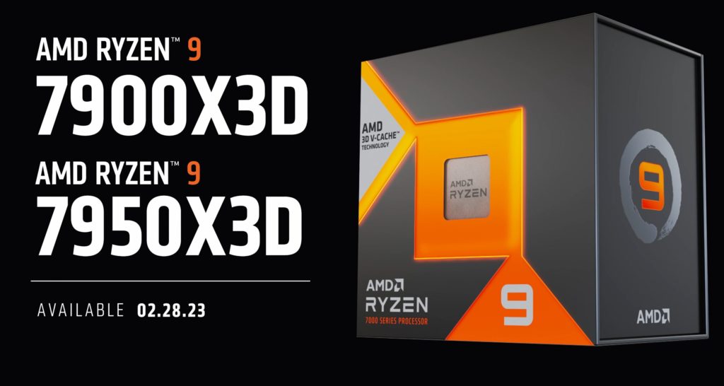 Image 1 : AMD révèle le prix et la disponibilité des processeurs Ryzen 7000X3D