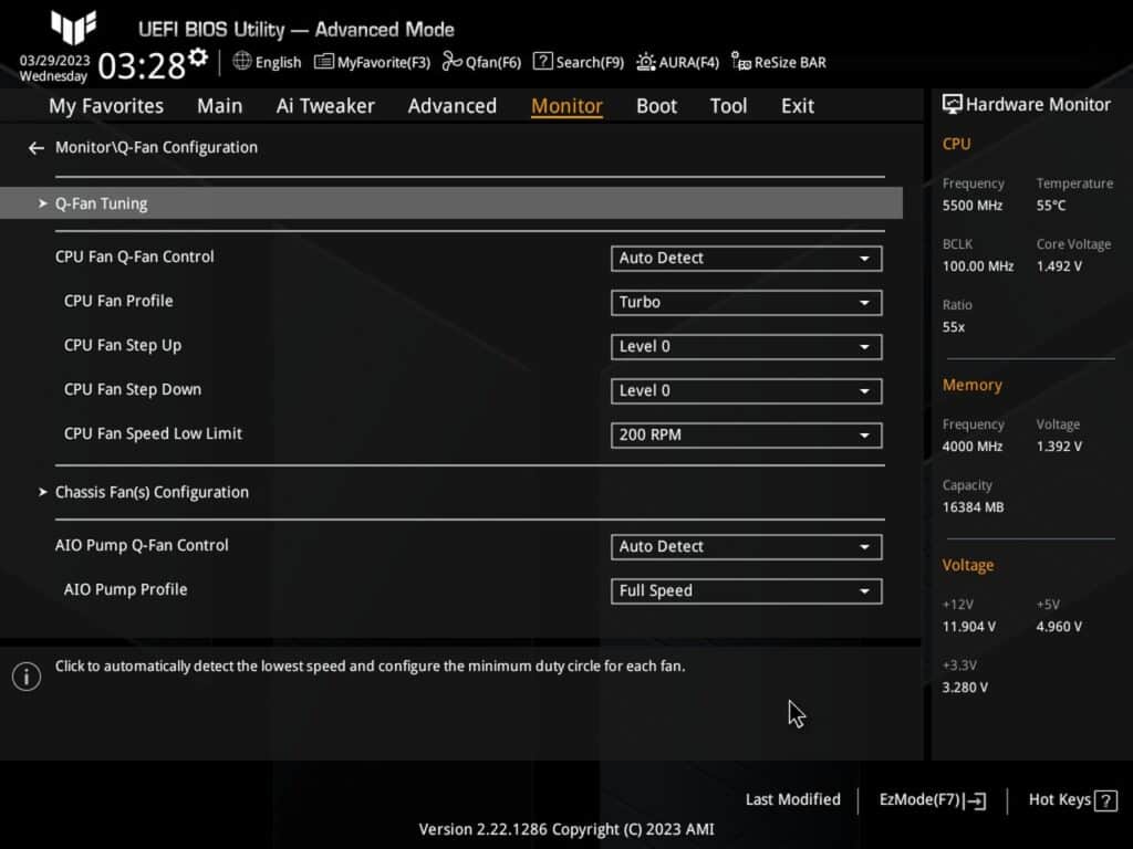 Asus TUF Gaming B760-Plus WiFi D4 bios