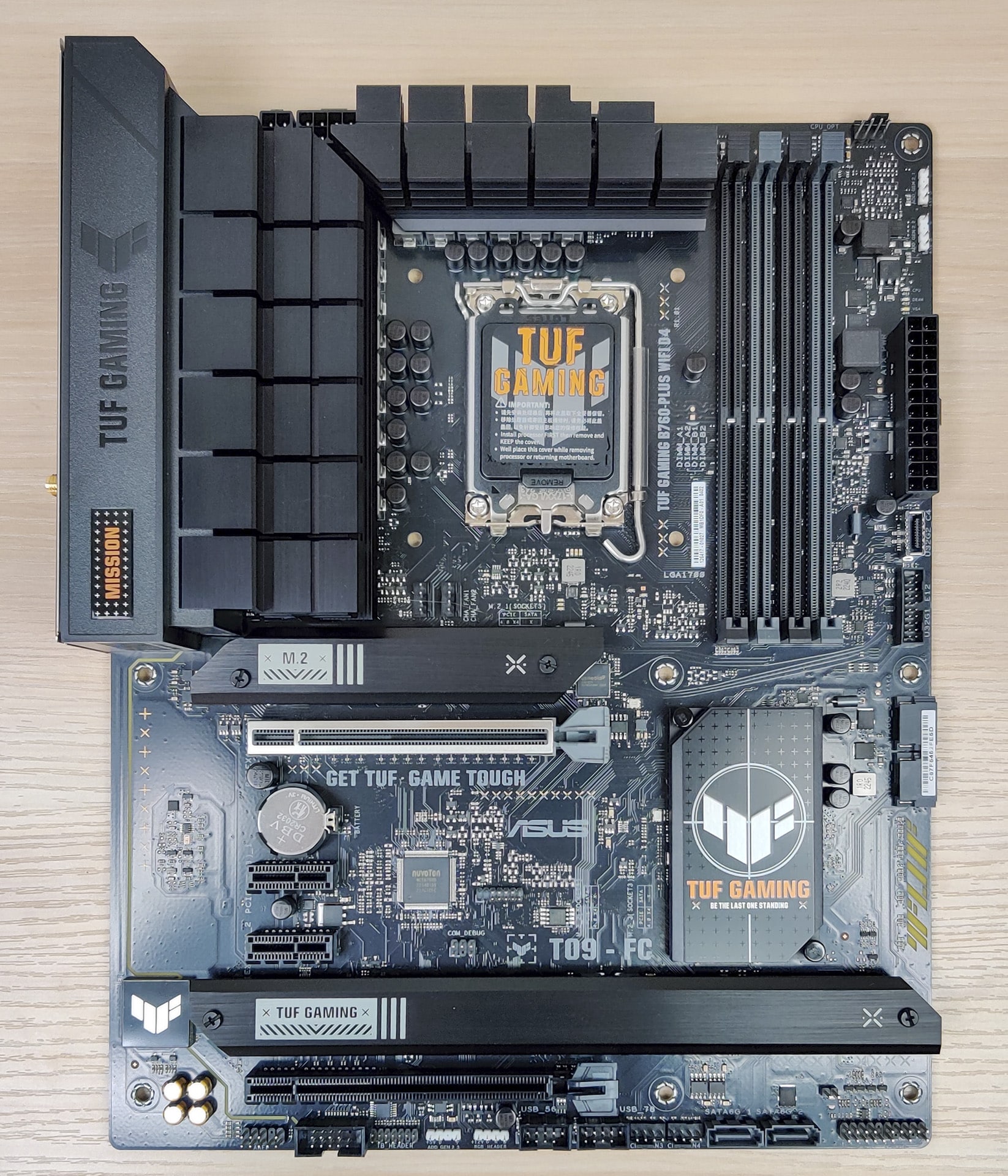 Test ASUS TUF Gaming B760-PLUS WIFI DDR4 : un excellent ticket d'entrée  pour jouer en LGA 1700