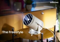 Videoprojecteur nomade Samsung The Freestyle Smart TV SP LSP3 Full HD Blanc