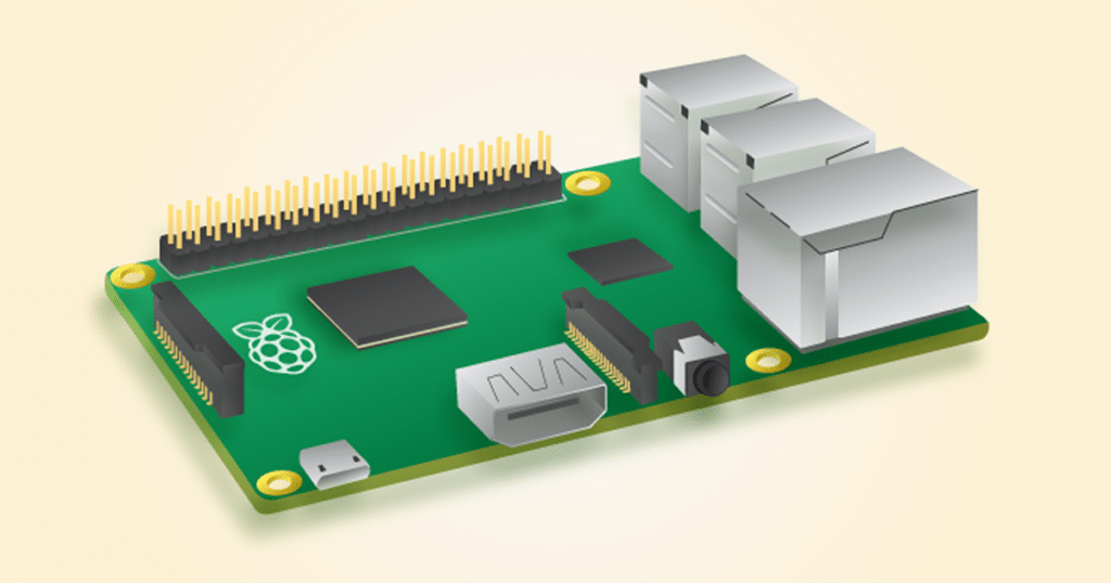 Une carte Raspberry Pi qui assure le traitement en local des