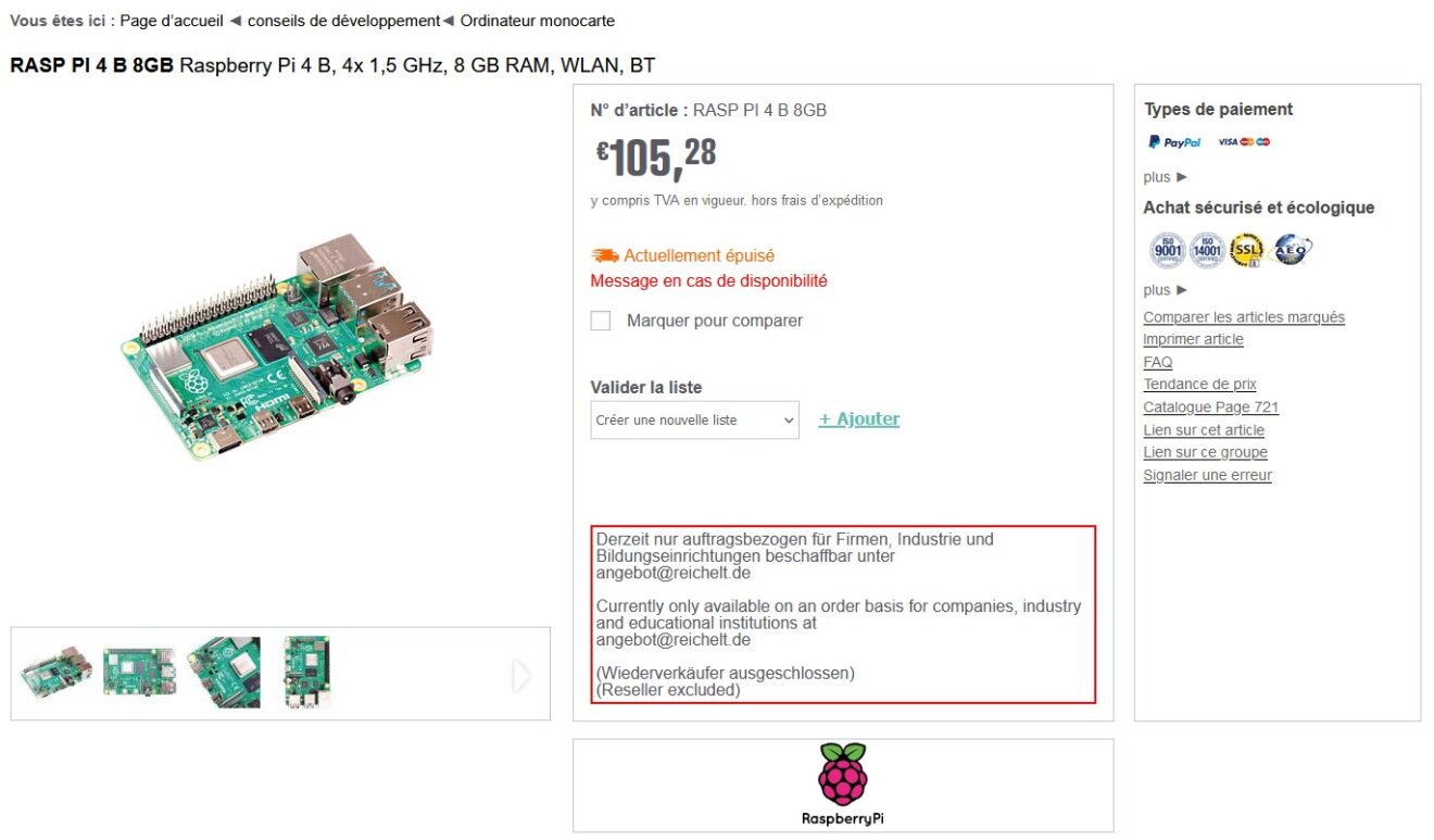 Comment transformer son Raspberry Pi 4 avec 1 Go de RAM en modèle 8 Go
