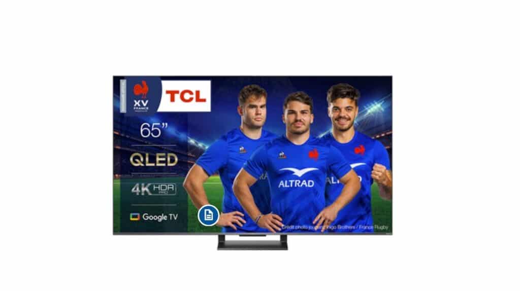 TV LED 4K promo Darty