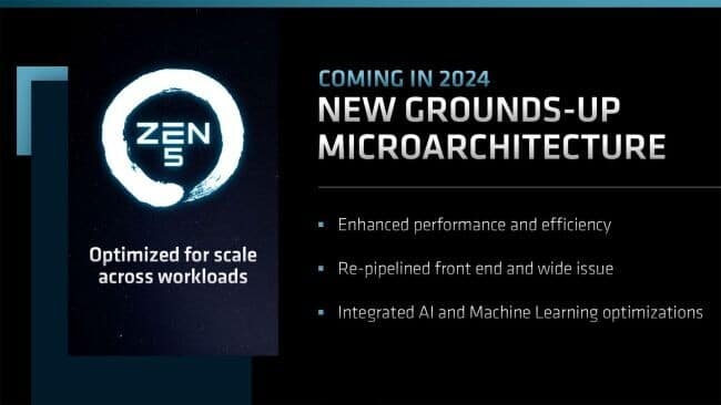 Image 2 : AMD : des processeurs Zen 5 dès 2023 ?