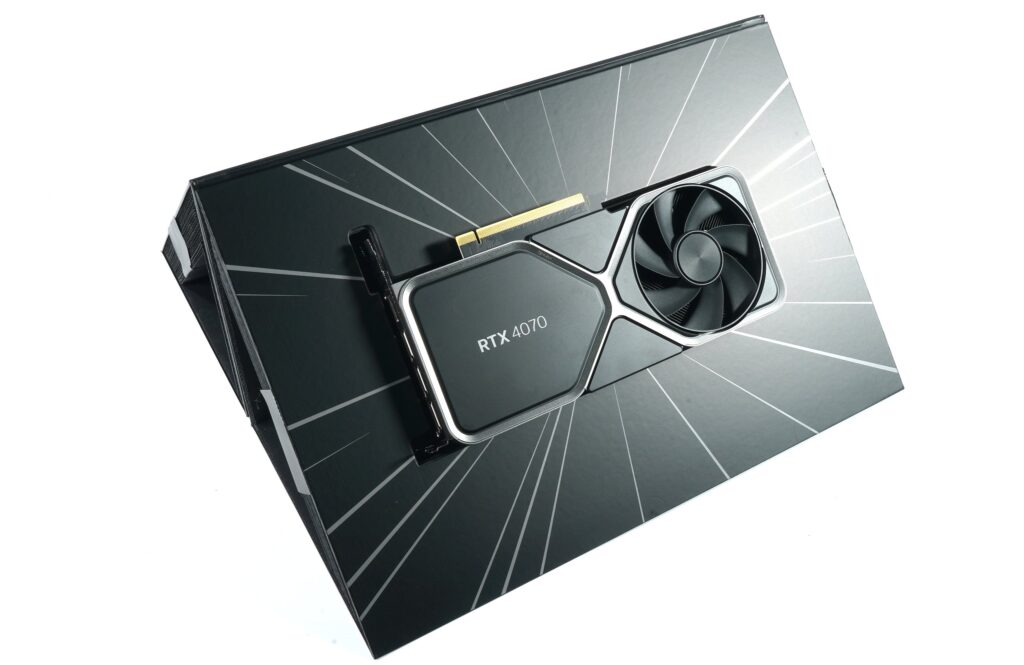 NVIDIA GeForce RTX 4070 box